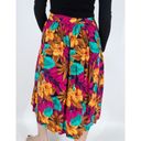 Krass&co Vintage SK &  Vibrant Floral Midi Skirt Photo 2