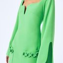 Alexis  Azize Chain Detail Mini Dress Green Photo 5