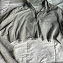 Gap Cropped Quarterzip Sweatshirt Photo 3