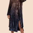 Trina Turk 💕💕 Stella Dress ~ Supernova Sequin Moonstone/Midnight Ombre 8 NWT Photo 6