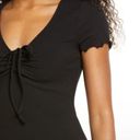 Nordstrom BP Black Tie-Front Dress NWOT Photo 1