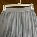 H&M Blue Pleated Skirt Photo 1