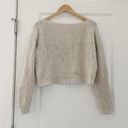 Aritzia  Golden by Tna Crop V-Neck Alpaca Sweater Photo 1