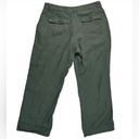 L.L.Bean  Linen Cropped Pants Photo 2