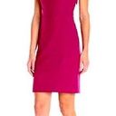 Nicole Miller  Artelier Fuschia Cross Back Dress Size 10 Photo 0