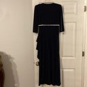 Alex Evenings ALEX Evening Dress size 6 length 53” bust 32” navy blue color all bids attached Photo 5