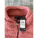 Tommy Hilfiger NWT!  Pink Faux Fur Fleece Full Zip Mock Neck Jacket Size 1X Photo 4