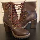 Union Bay Lace Up Call Faux Leather Platform Boots Photo 0