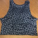 Anthropologie  All Fenix Sports Charcoal Leopard Jagger Long Bra size medium bra Photo 6