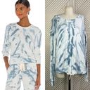 n:philanthropy  Olympia Sweatshirt in Sky Cashmere Tie Dye Size US Medium Photo 1