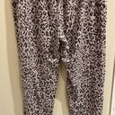 Marilyn Monroe  Size Large Lavender Leopard Print 2 Piece Pajamas Photo 4