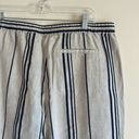 Soft Surroundings  Bartley Crop Linen Pants- Size Large Photo 6