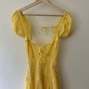 Free People  Feeling Bonita Midi Dress in Pineapple Slice Size Small Photo 6