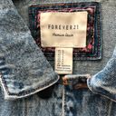 Forever 21 Leather Jean Jacket Photo 2