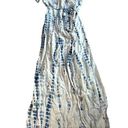 Aakaa Tie dye Wrapped Maxi  Dress Small H Photo 0