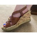 Naturalizer  Strappy Cork Wedge Sandals N5 COMFORT WOMEN'S Shoe Size 7 M Photo 2