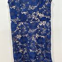 Simply Styled  sleeveless blue lace dress  Size Medium Photo 3