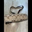 Coach  Signature Jacquard Shoulder/Crossbody Hobo Bag E065-10402‎ Photo 9