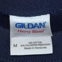 Gildan Ugly Christmas Gingerbread Man Heavy Blend Sweatshirt Navy Blue Medium Photo 8