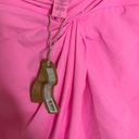 SKIMS Skim neon pink sarong midi skirt size large coverup beach vacation barbie summer Photo 6