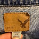 American Eagle Outfitters Dark Denim Jean Jacket Photo 2