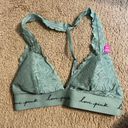 PINK - Victoria's Secret Green Bralette Photo 0