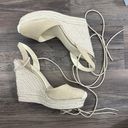 Jessica Simpson ZILKIO Beige Espadrille Wedge Sandal Size 10 Photo 1