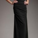 Badgley Mischka  Belle of the Ball Off The Shoulder Gown Black Dress Size 4 Photo 1