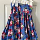 Unique Vintage Pinup Floral Swing Dress XL Photo 1