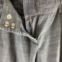 Apt. 9  Gray Cropped  Bermuda Lightweight Mid Rise Trousers Pockets Size 12 Photo 2