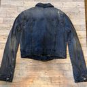 Aeropostale Real Denim Medium Wash Denim Jacket Women Medium Photo 7