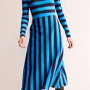 Boden USA Boden Stripe Jersey Midi Dress NWOT Photo 0