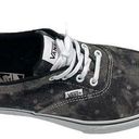 Vans  Doheny Platform Washed Black Denim Dots Sneakers Size 9 Women’s Lace Up Photo 0