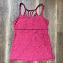 prAna  Arrowland Tank Pink Size XS Strappy Criss Cross Yoga Top Photo 6