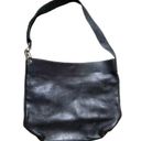 Neiman Marcus Vintage  Black Leather Purse Shoulder Hand Bag 13×10 Tote EUC Photo 1