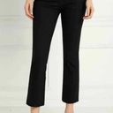 Hill House  The Claire Pant Casual Black Stretch Cotton Size Medium Photo 2