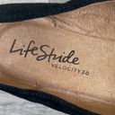 Life Stride Black & White Flats Photo 4