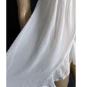 Apt. 9  Intimates Size Medium Chemise Babydoll White Bridal High Neck Lingerie Photo 7