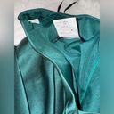 Alfred Sung NWOT  Green Off the Shoulder belted Satin Gown D11S 6R Photo 2