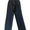 Lafayette 148 New York Dress Pants Size 8 Black High Rise Wide Straight Leg Photo 1