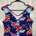 Modcloth  Floral Tank Top size L Large Photo 2