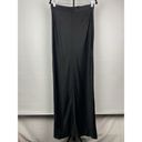 Reiss  Black Alfie Long Fitted Maxi Skirt With Back Center Slit Size 8 Photo 3