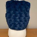 Apt. 9  || Teal faux fur vest Photo 1