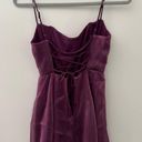 Lucy in the Sky A-line Organza dress in Purple Shimmer Photo 5