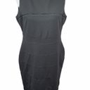 Tommy Hilfiger  Scuba Crepe Sheath Dress, Black, 12 Photo 12