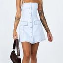 Princess Polly Lioness Love After Midnight Mini Dress Blue Denim Photo 2