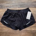 Lululemon  Hotty Hot Shorts Low Rise 4” Lined Black Size 14 NWT Photo 1