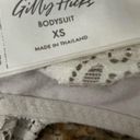 Gilly Hicks  by Hollister Womens Sheer Lace Cream Ivory Bodysuit Size X-Small Photo 7