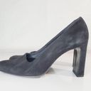 DKNY  Vintage Suede Round Square Toe Block Heel 4.25 in Size 8 M Photo 2