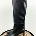 Massimo Dutti  Heeled Knee High Leather Boots Black Size 7.5US 38EU NWT Photo 6